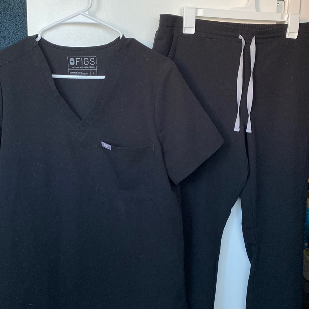 Figs Large Black Set